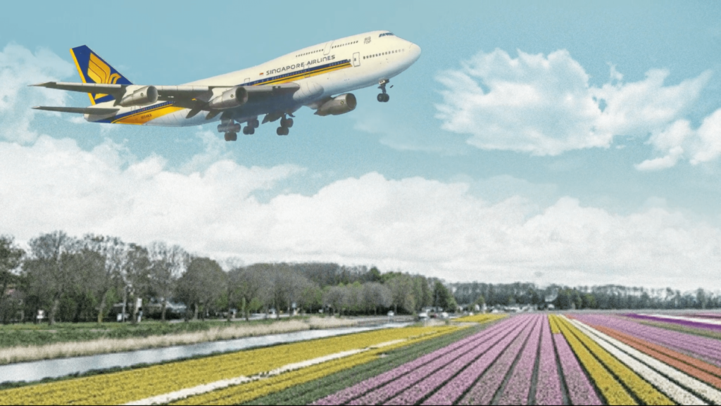 Showcase van Singapore Airlines